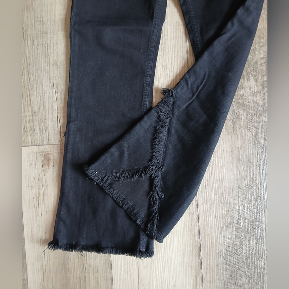 Citizen of Humanity Drew Fray Jeans in black, Size 27 - Picture 4 of 6